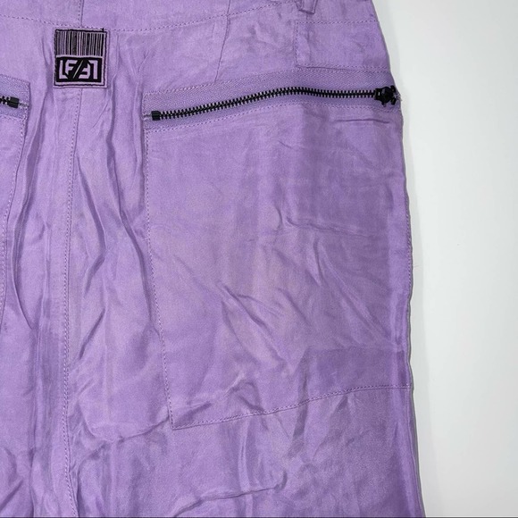 LF THE BRAND CARGO STYLE LIGHT PURPLE LIGHTWEIGHT PANTS SIZE 10 - Picture 8 of 8